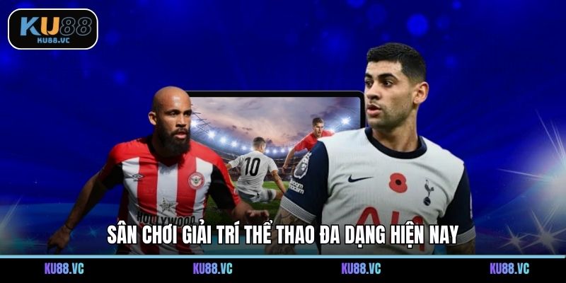 Sân chơi giải trí thể thao đa dạng hiện nay